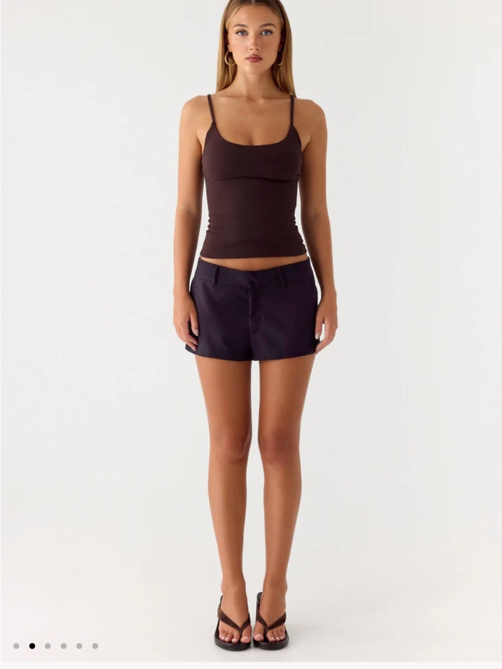 PEPPERMAYO EXCLUSIVE - Delong Low Rise Linen Shorts